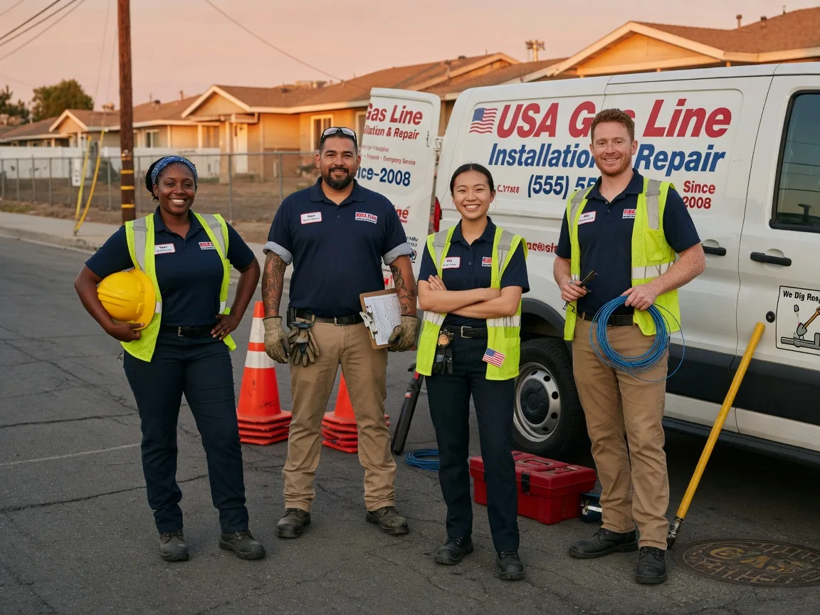 Gas Line Installation company in Midland, SD